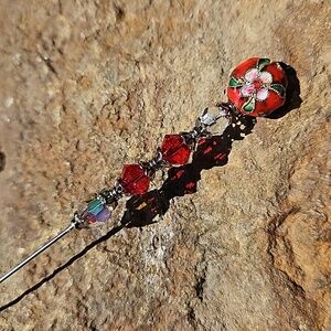 Handmade beaded bookmark, succulent garden decor, multiple uses, great gifts 🎁